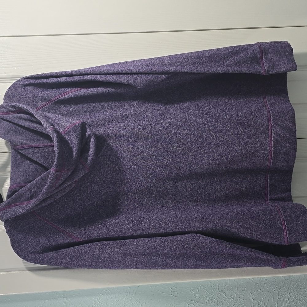 Women's Purple Hoodie Sweater - Picture 6 of 7